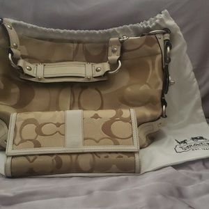 COACH Purse and Wallet w/ bag.